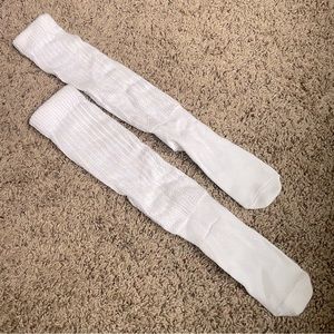 White tube socks Size Small